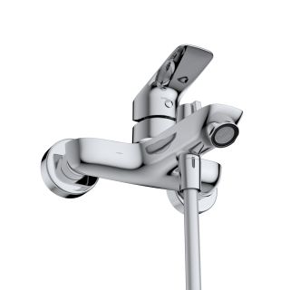 Смеситель для ванны и душа BelBagno DUE-VASM-CRM